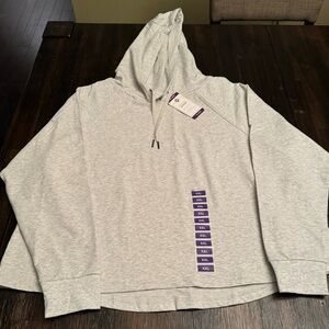 Members Mark French Terry Grey Hoodie